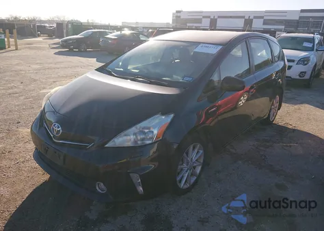 2012 Toyota Prius V Five из США, поврежденный, VIN JTDZN3EU4C3152114